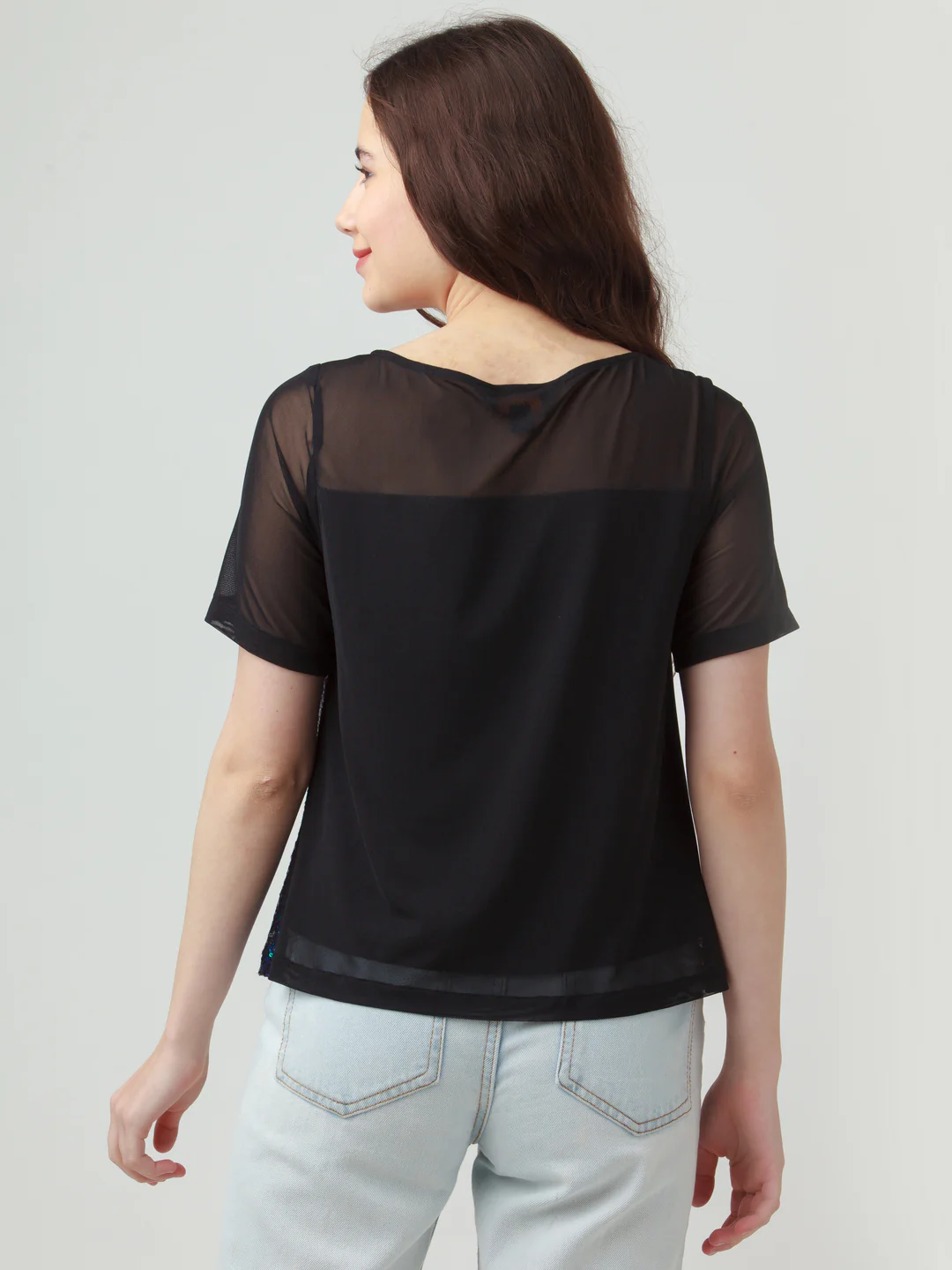 Black Embellished Top - Image 3