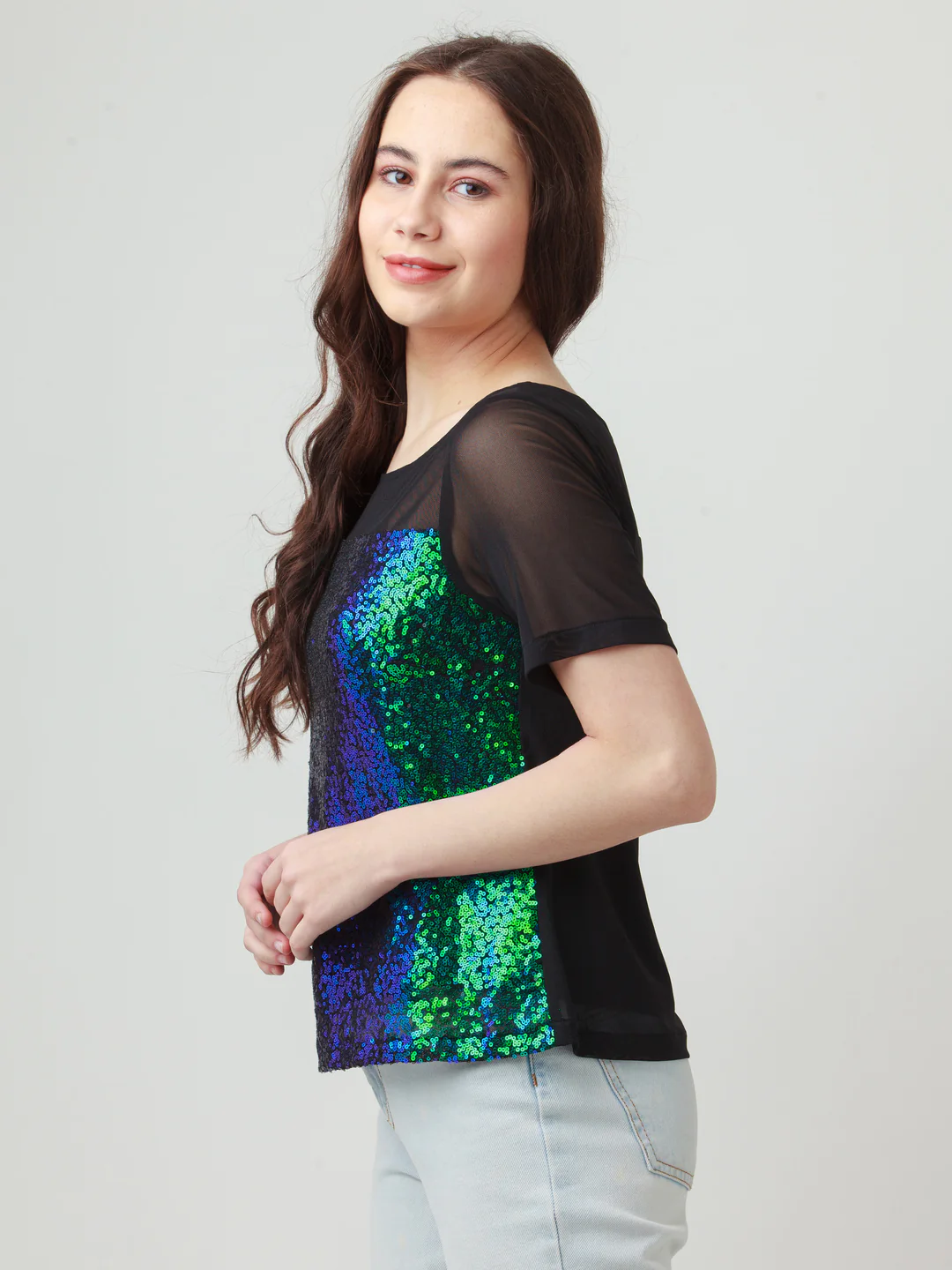Black Embellished Top - Image 4