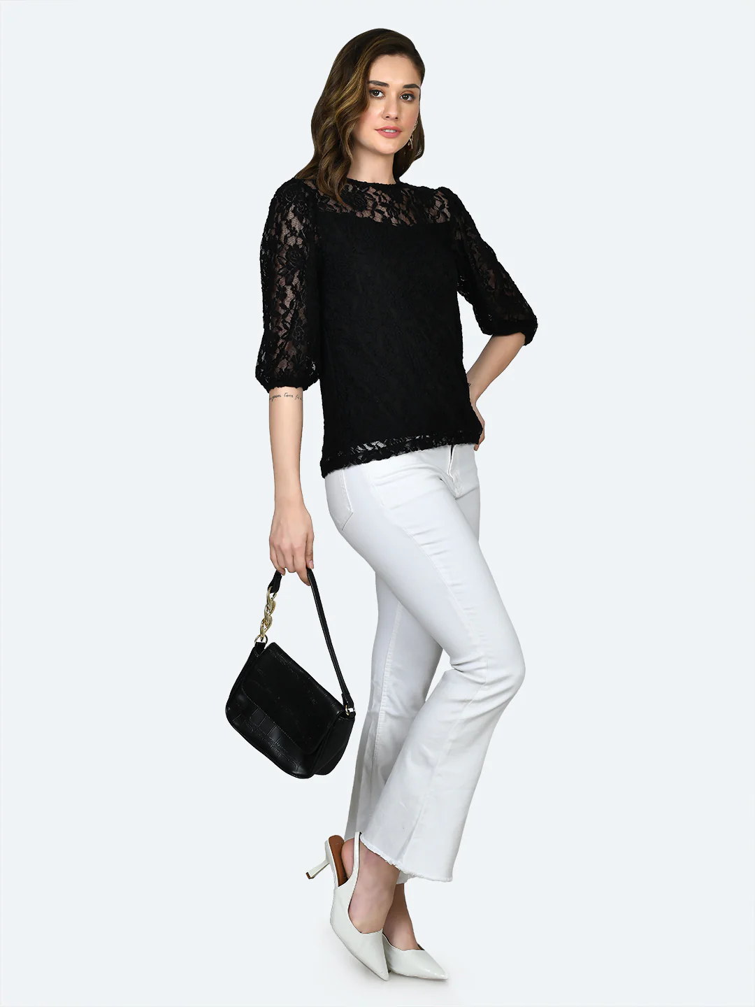 Black Lace Top - Image 5