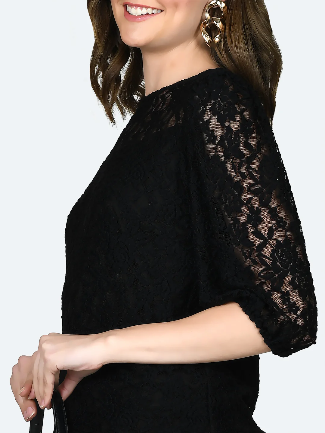 Black Lace Top - Image 6