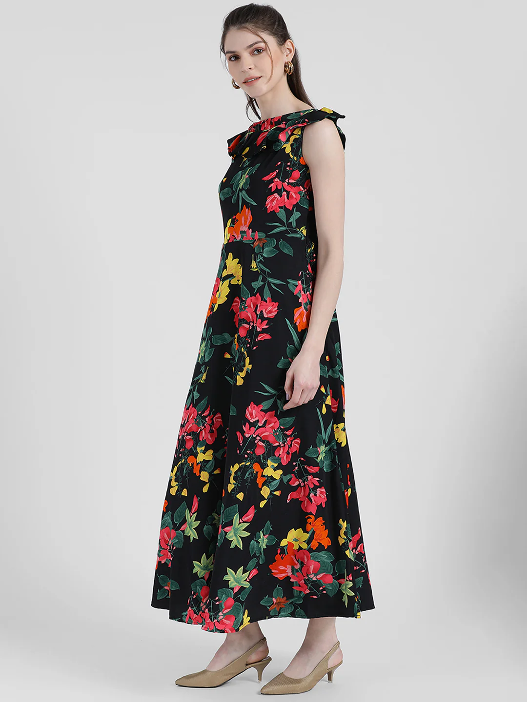 Printed Maxi Dress - Image 2