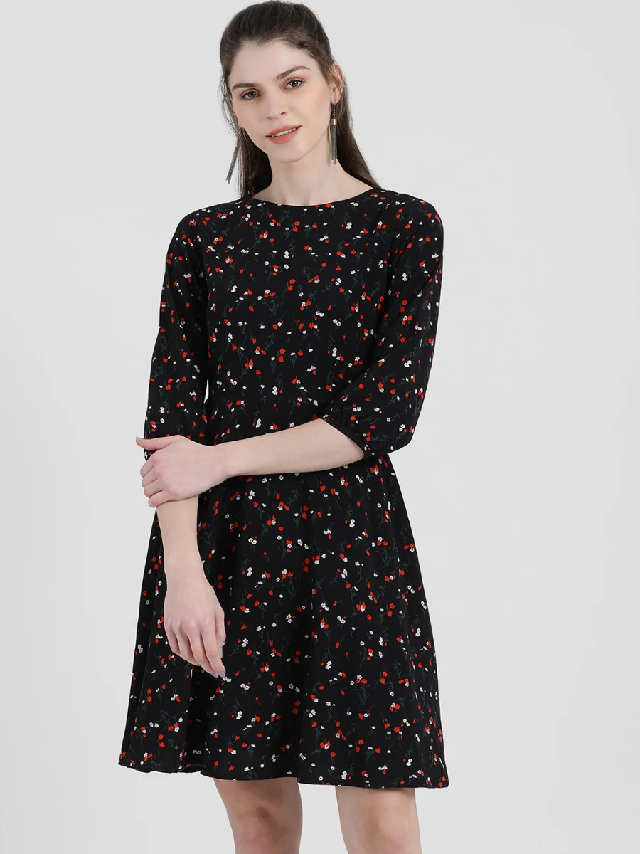 Printed Sheath Dress - Image 2