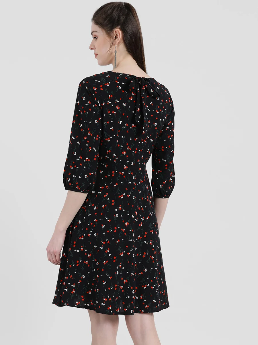 Printed Sheath Dress - Image 5