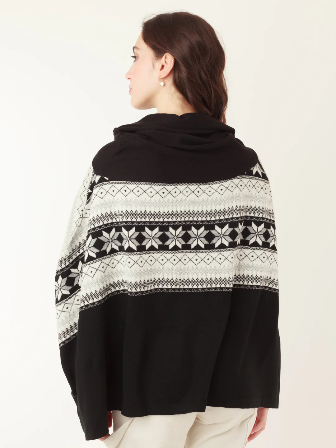 Black Solid Sweater - Image 4