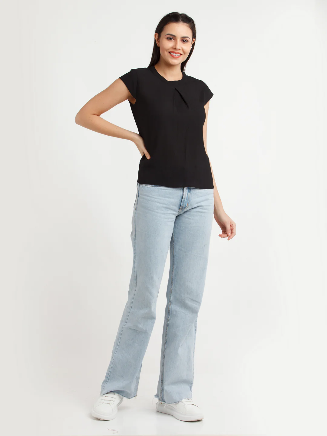 Black Solid Top - Image 5