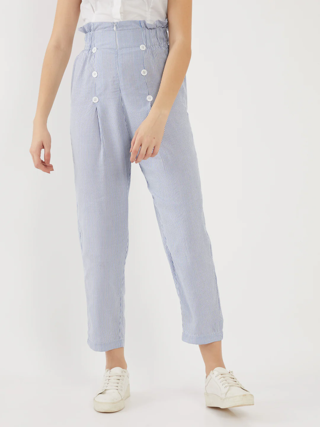 Blue Striped Trouser - Image 2