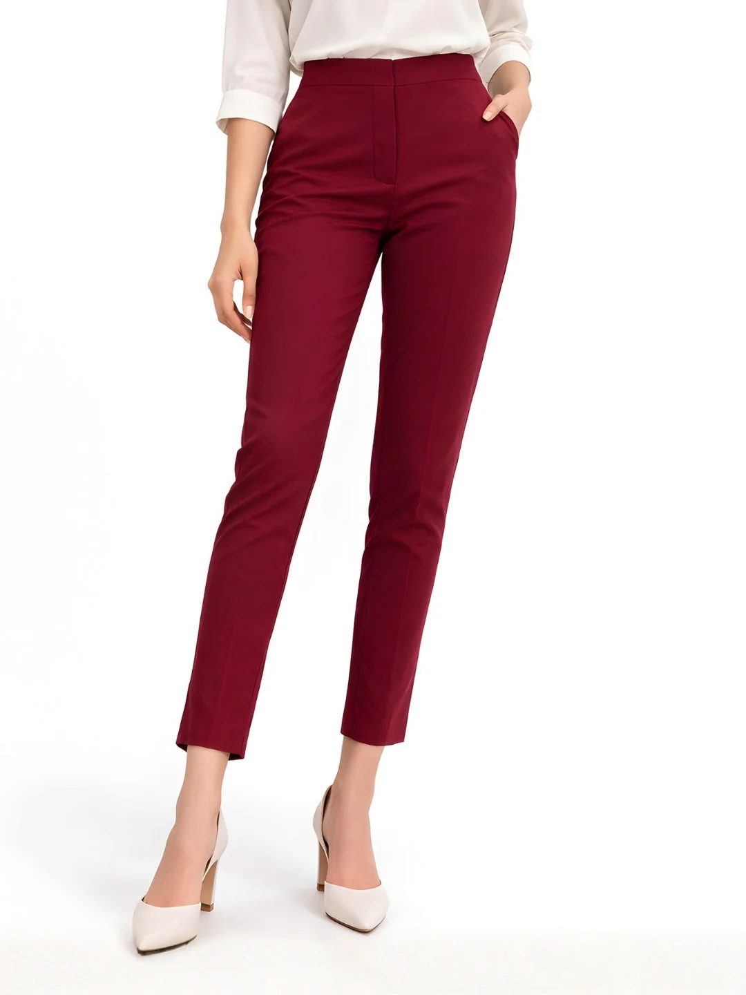 Burgundy Trouser - Image 2