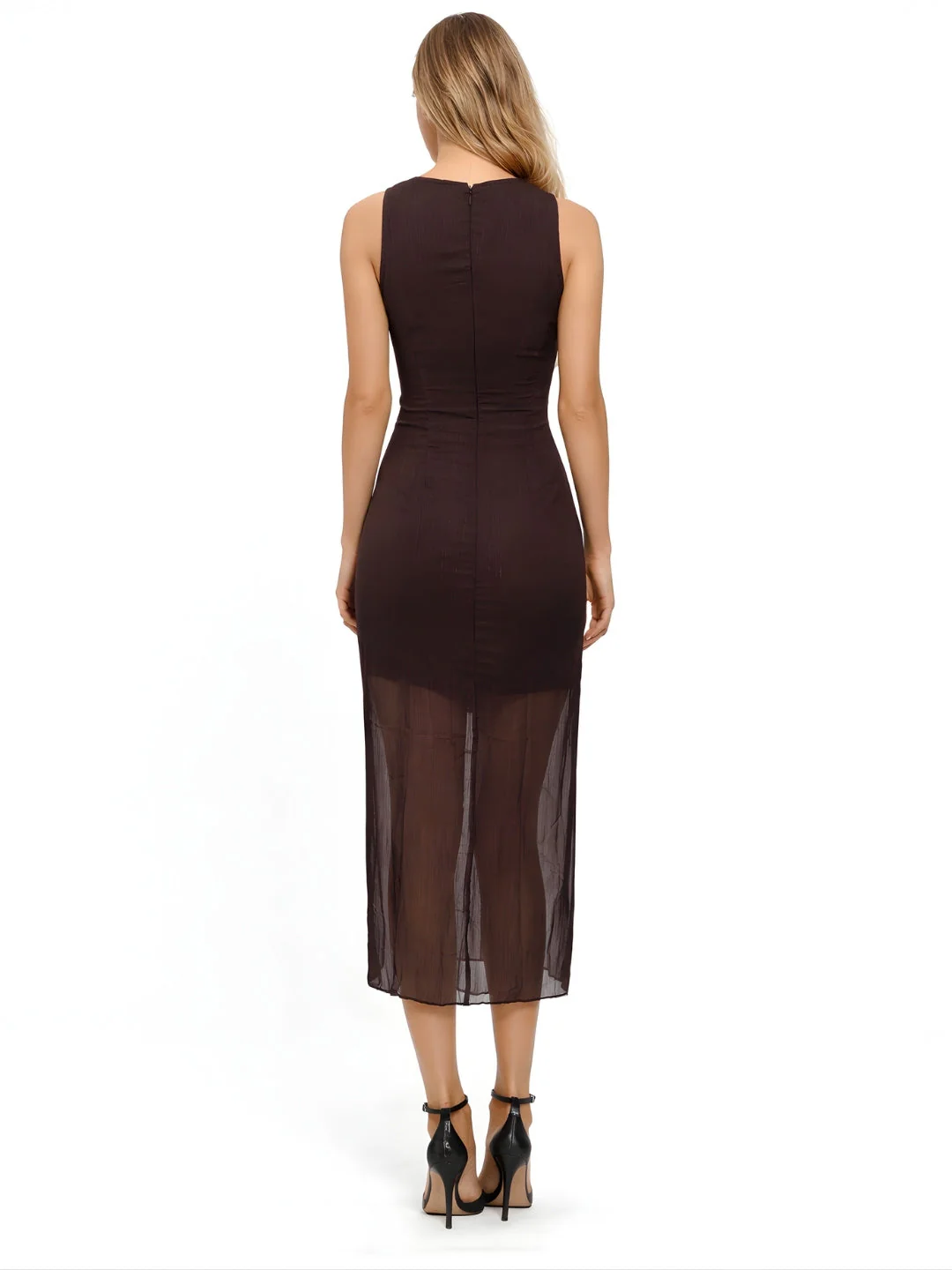 DarkBrownLong Dresses - Image 4