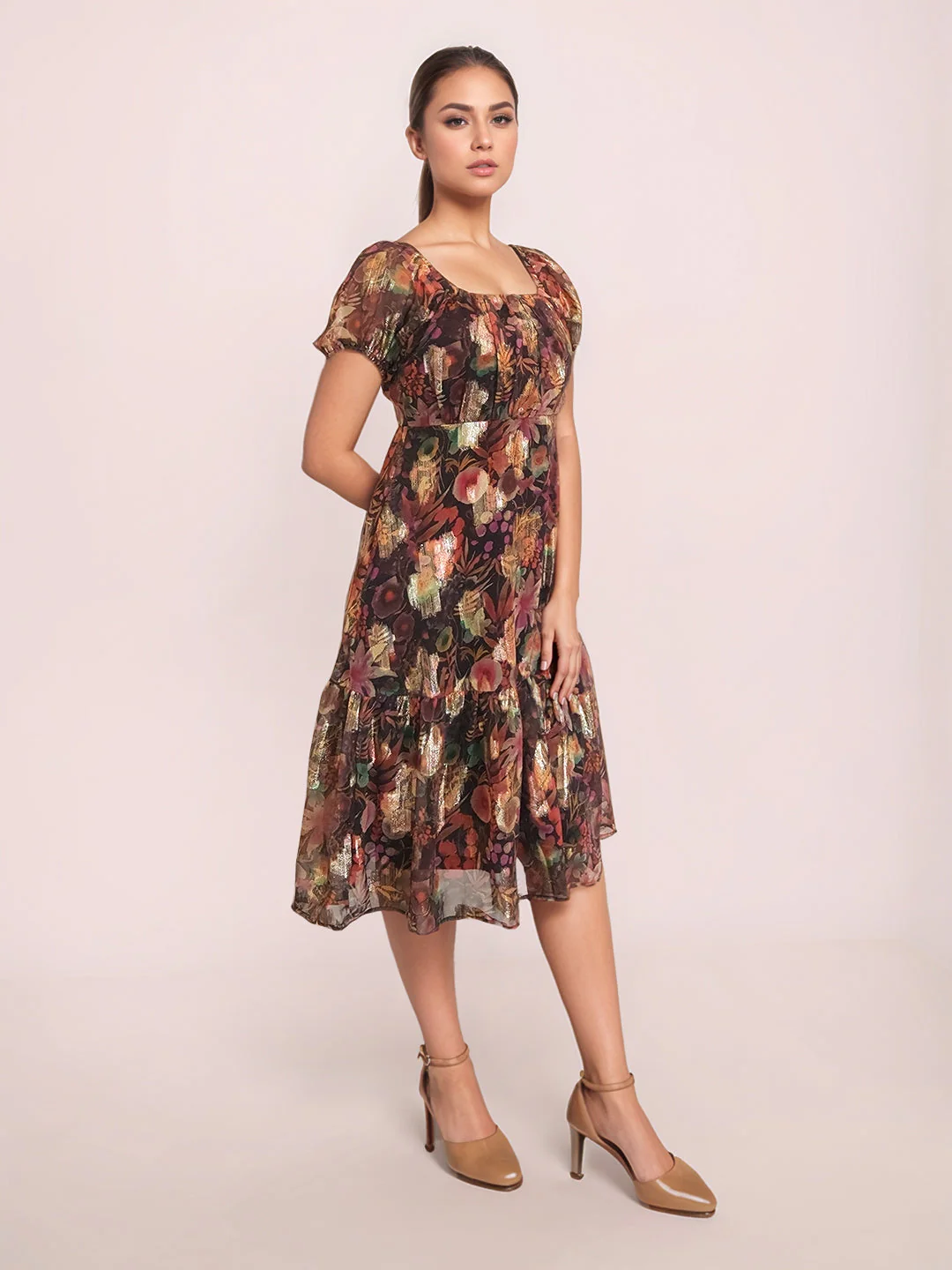 Zink London Women's Multi Solid Mini Dress - Image 3