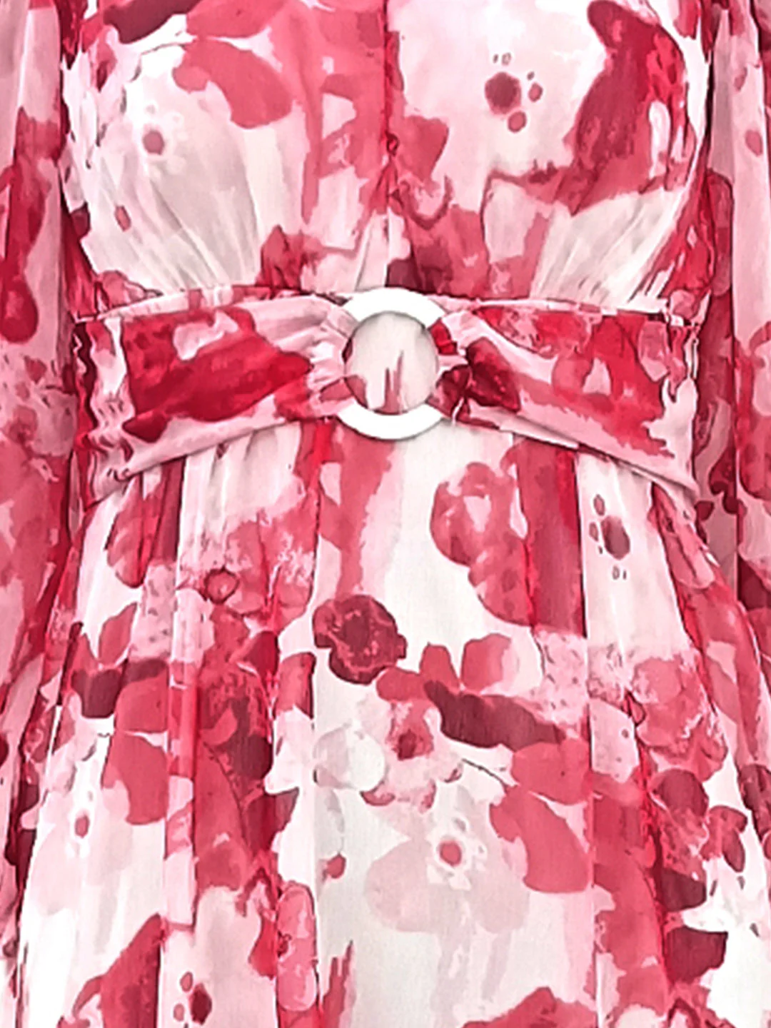 Zink London Women's Multi Floral Maxi Dress - Image 6