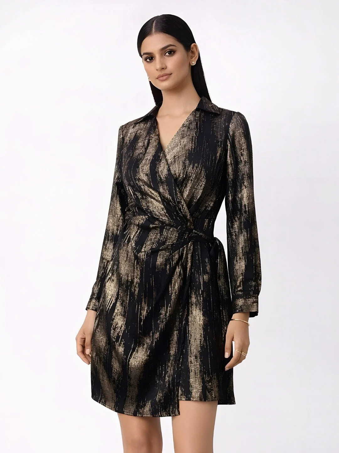 Multi Abstract Dress - Image 2