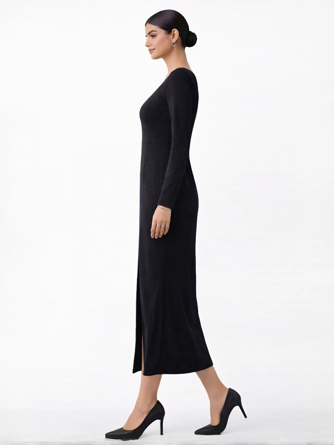 BLACK Shimmer Dress - Image 3