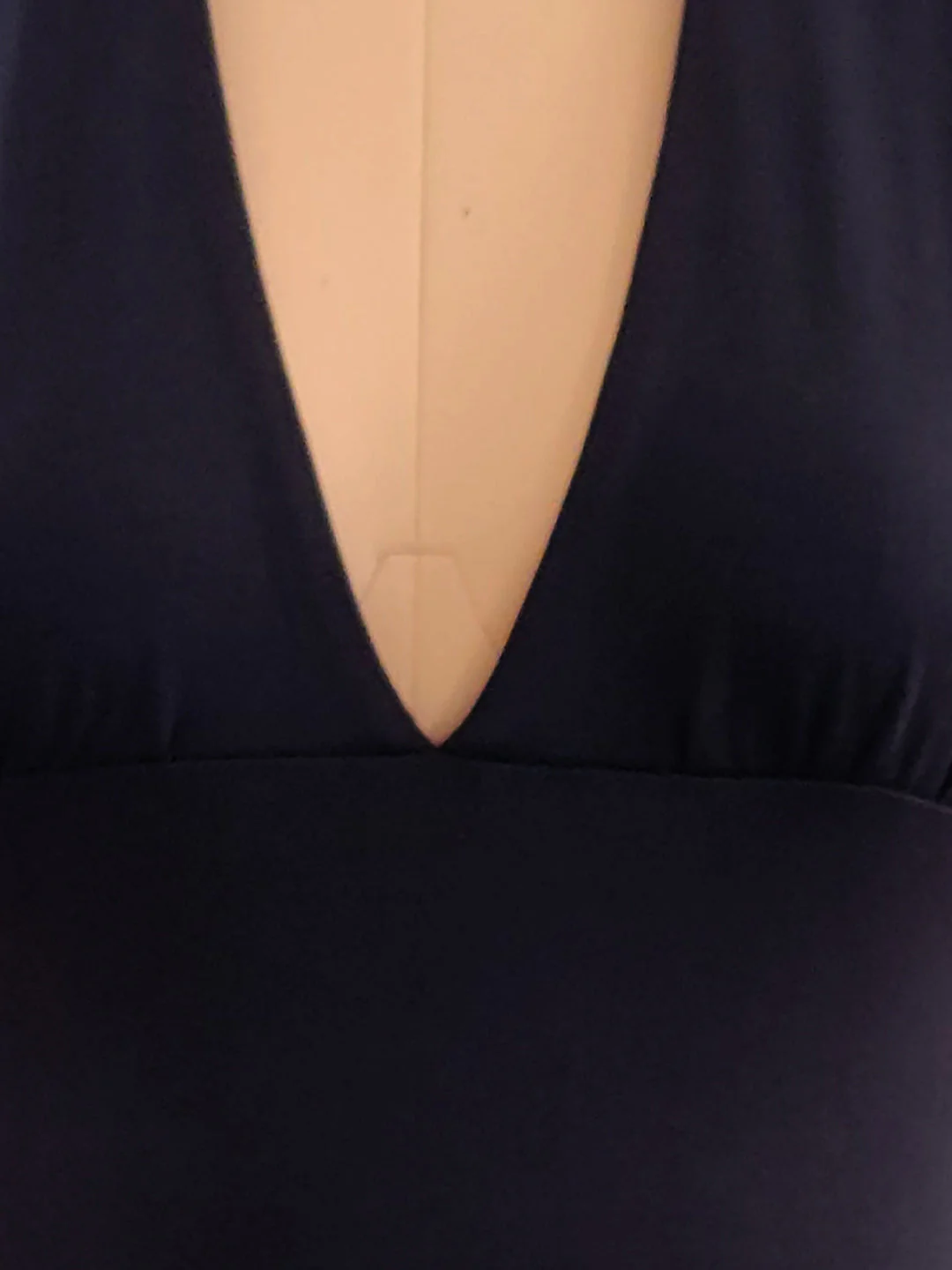 Black Solid Sleeveless Mini Dress - Image 5