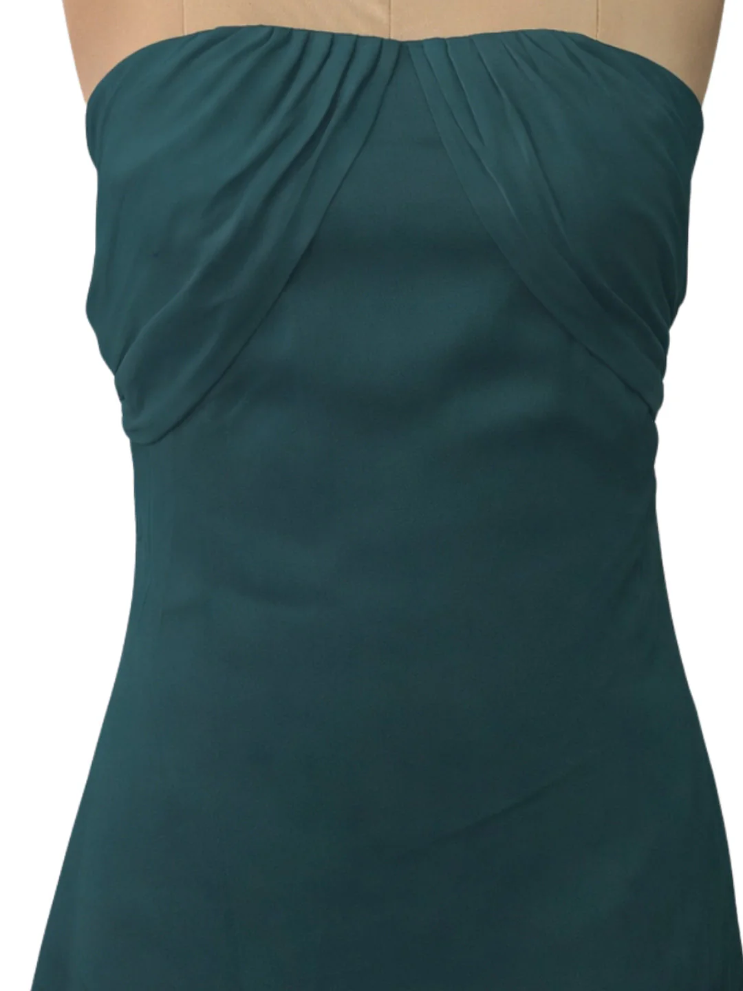 Sea Green Solid Off-Shoulder Mini Dress - Image 5