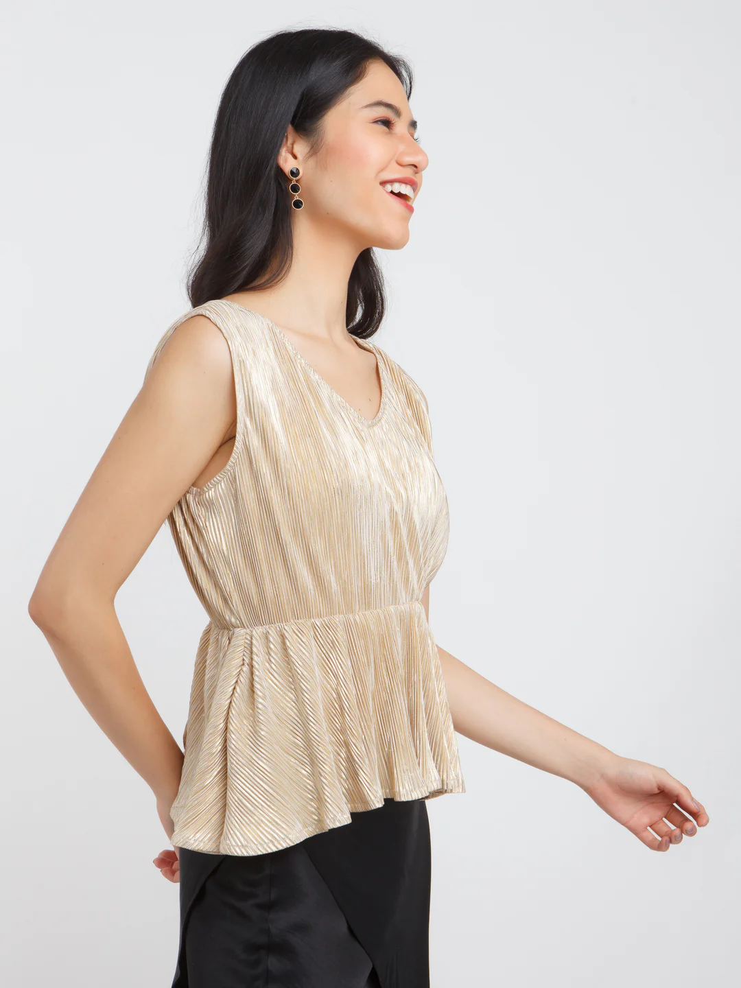 Gold Striped Top - Image 3