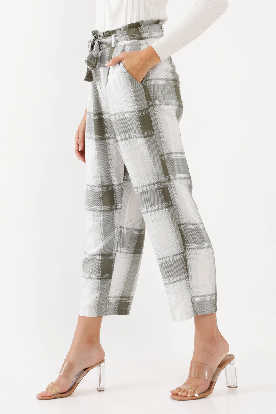 Green Checked Trouser - Image 3