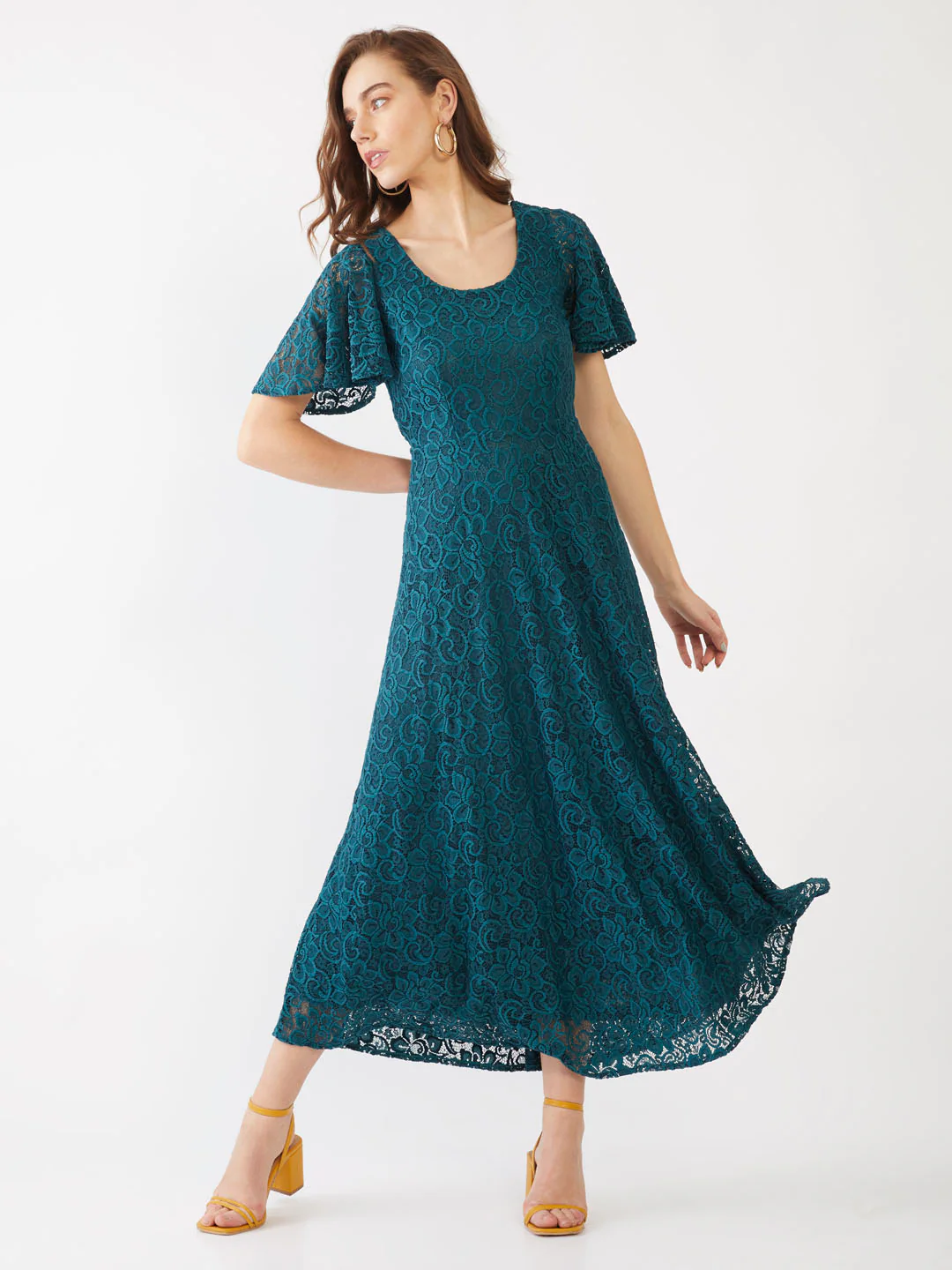 Green Lace Maxi - Image 2