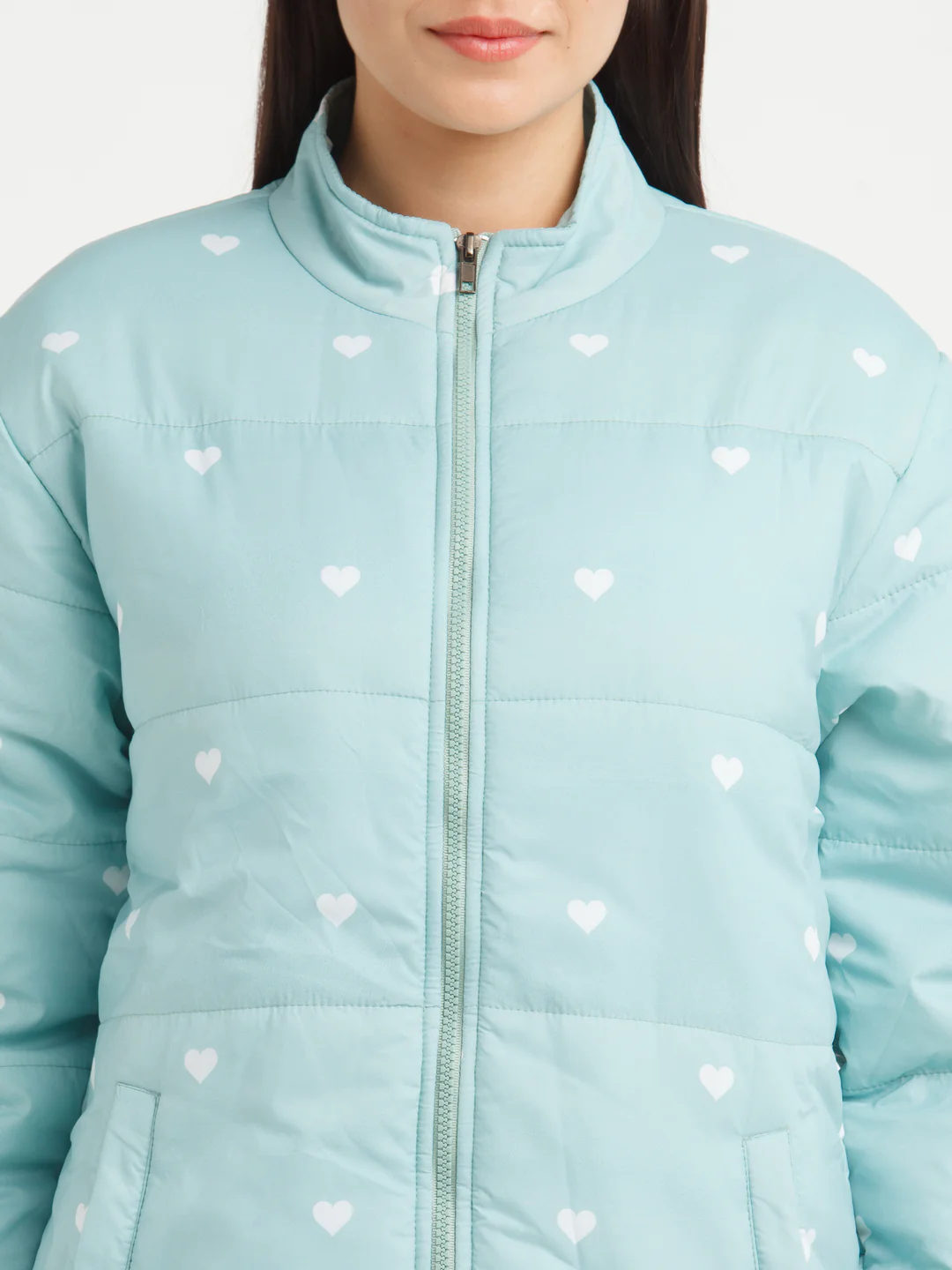 Green Printed Jacket - Image 6