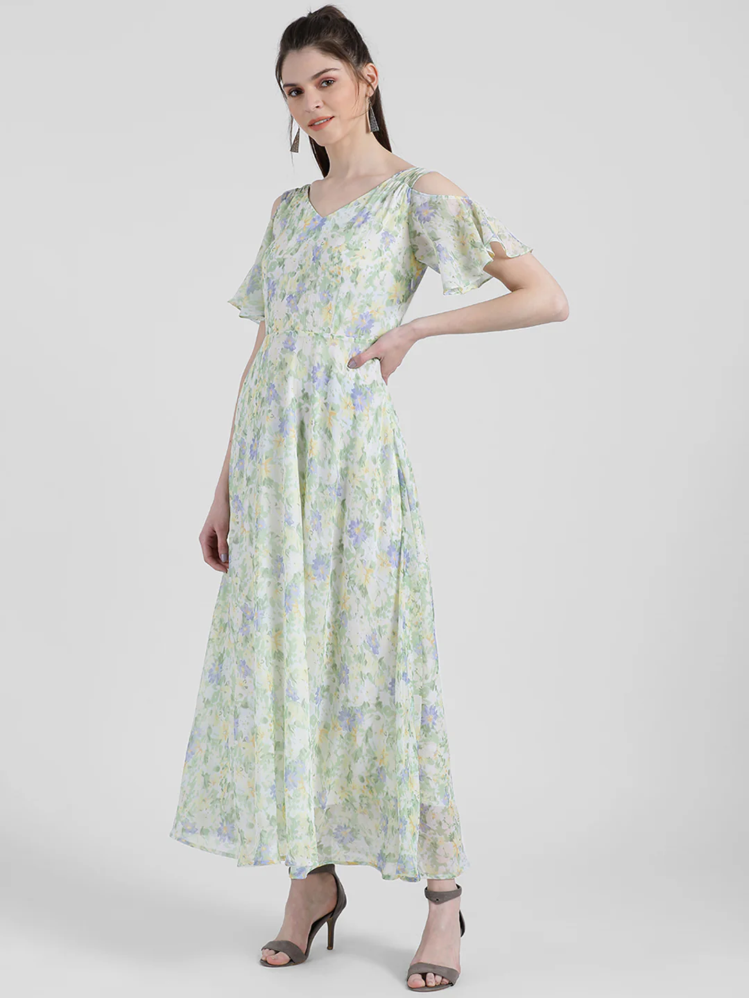 Printed Maxi Dress - Image 2