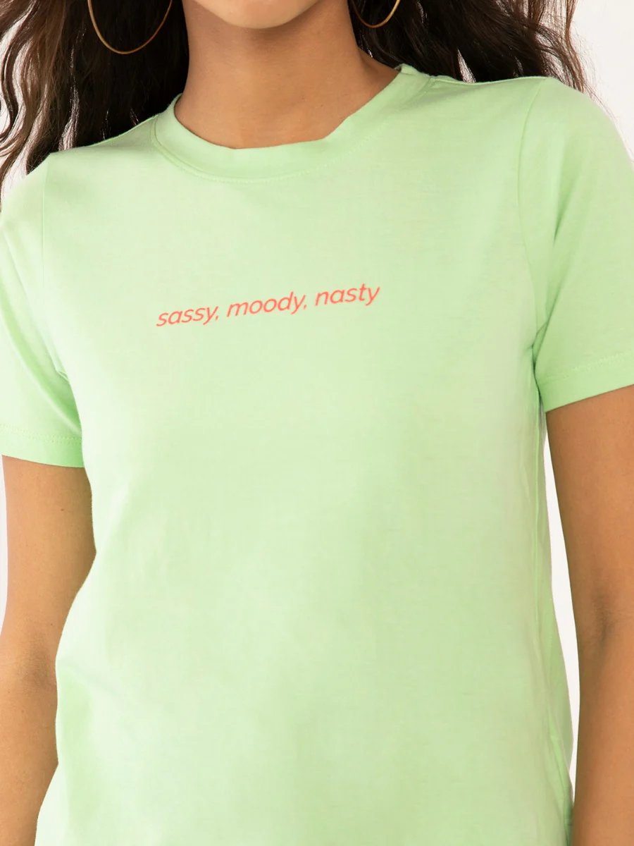 Green Printed T-Shirt - Image 6