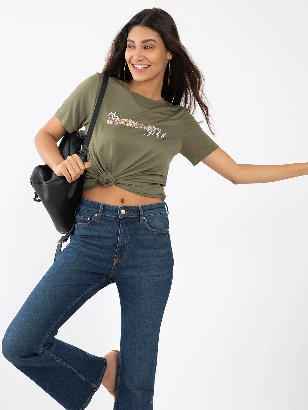 Green Printed T-Shirt
