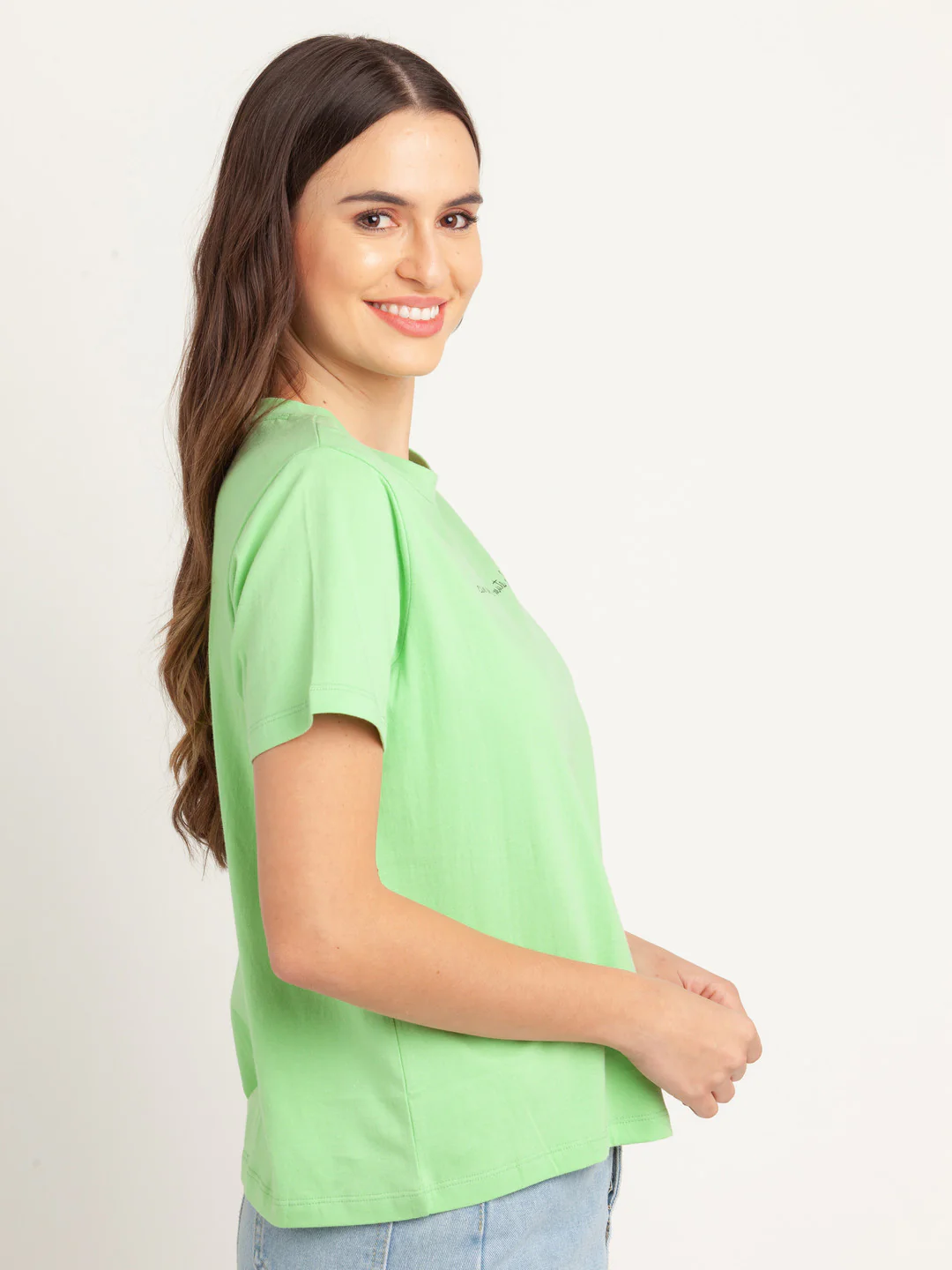 Green Printed T-Shirt - Image 3