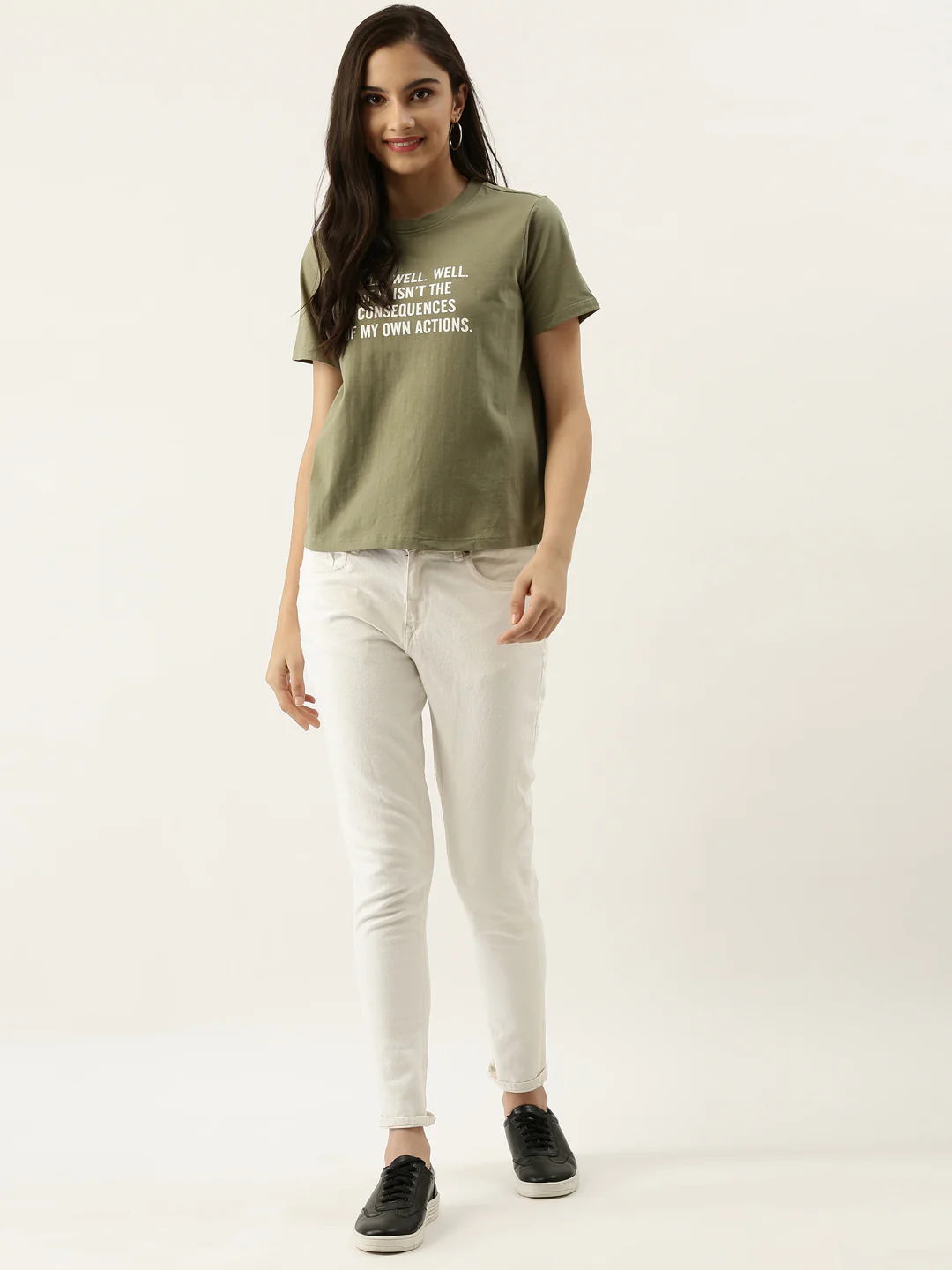 Green Printed T-Shirt