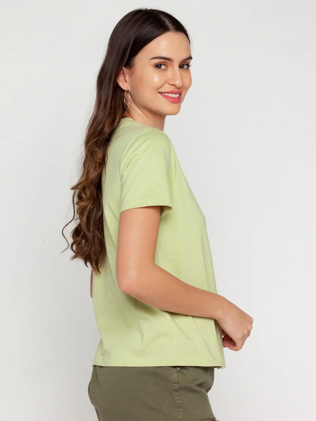 Green Printed T-Shirt - Image 3