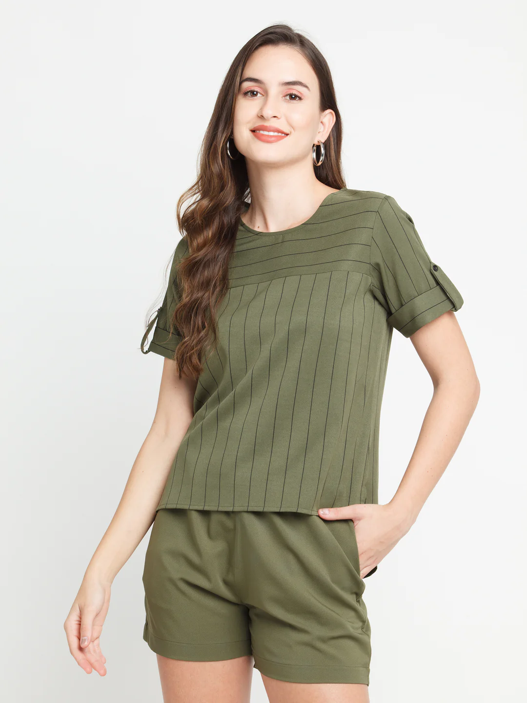 Green Printed Top - Image 2