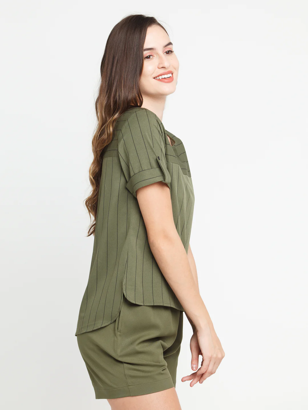 Green Printed Top - Image 3