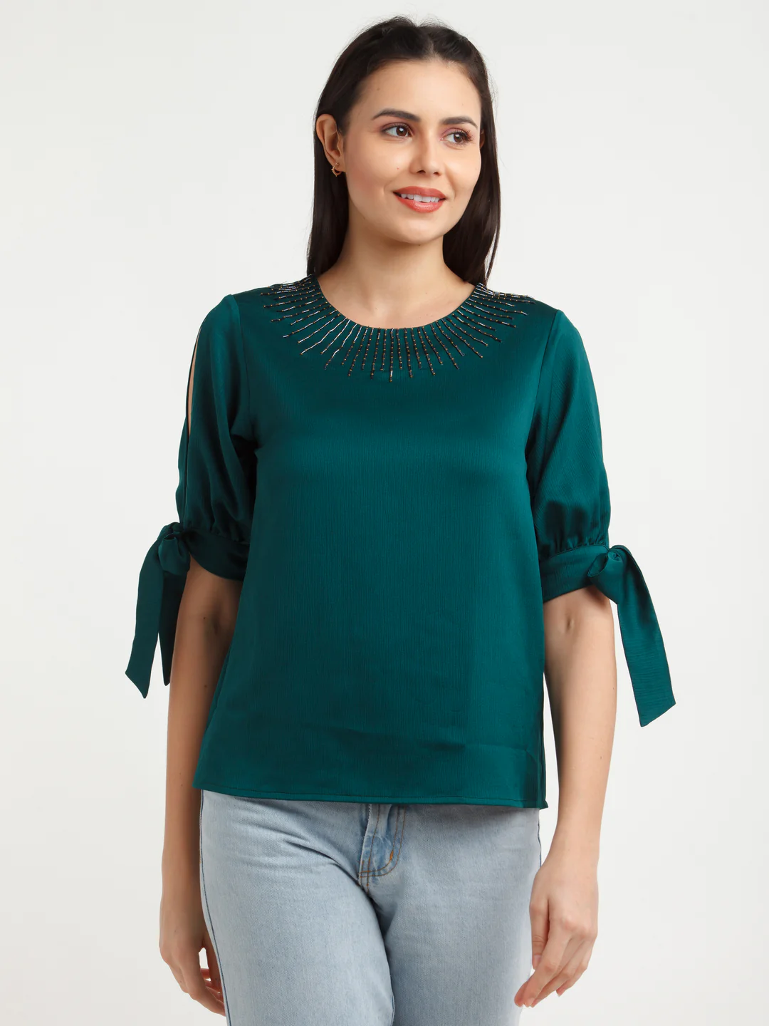 Green Solid Top - Image 2