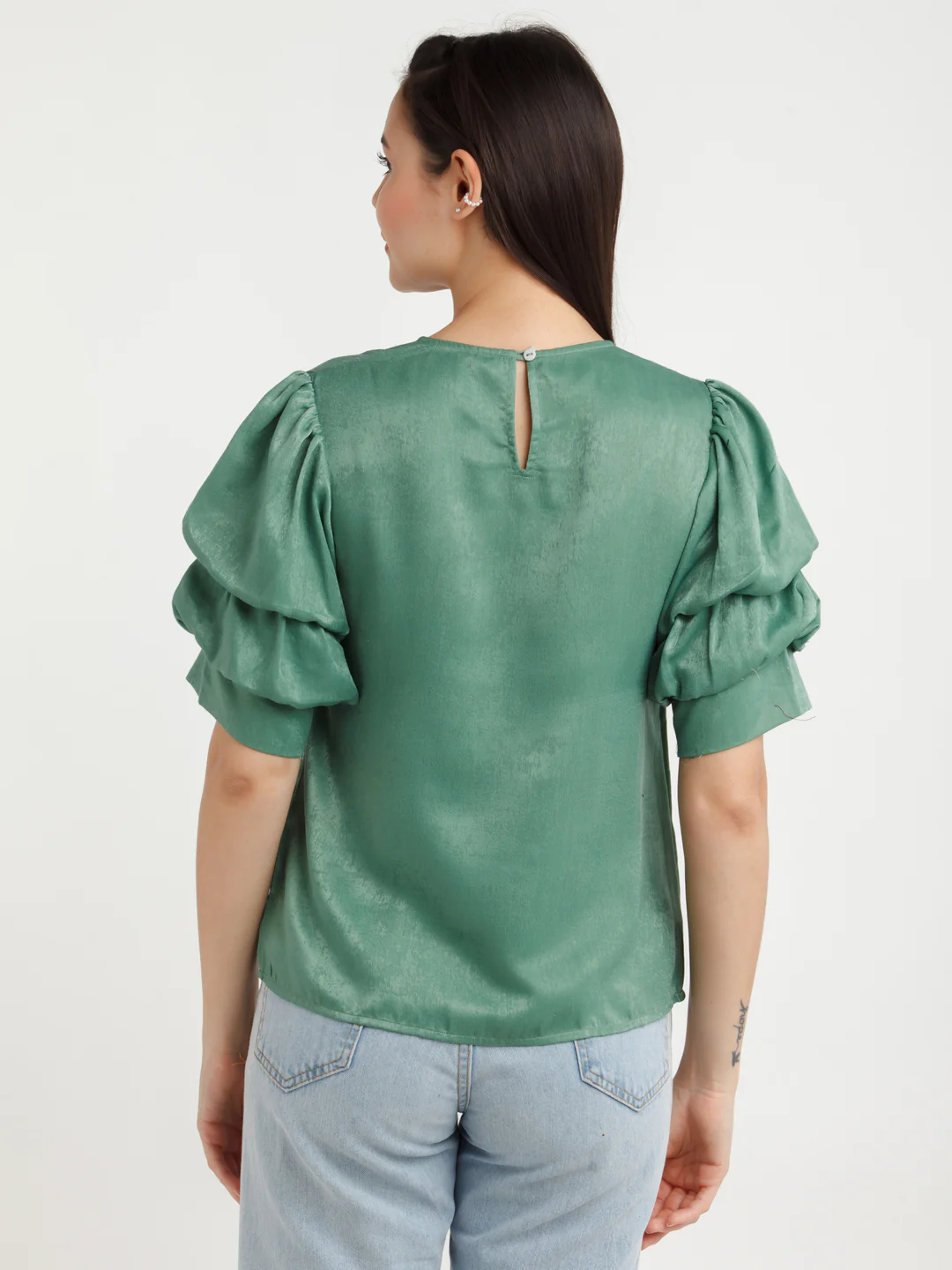Green Solid Top - Image 4