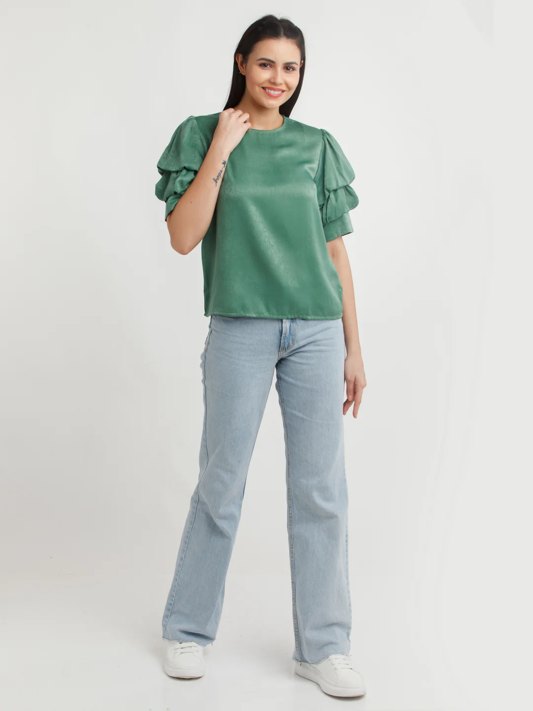 Green Solid Top - Image 5