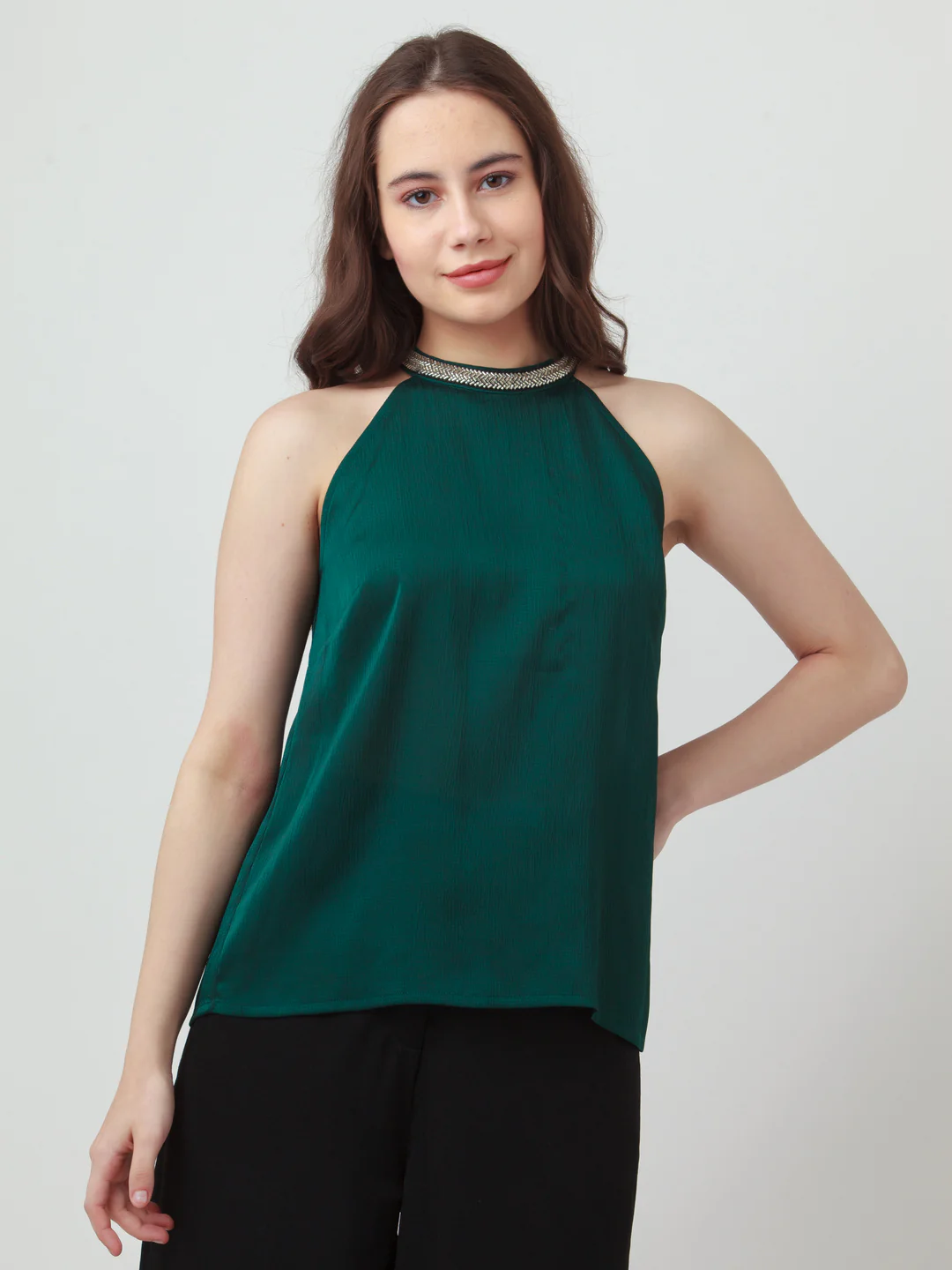 Green Solid Top - Image 2