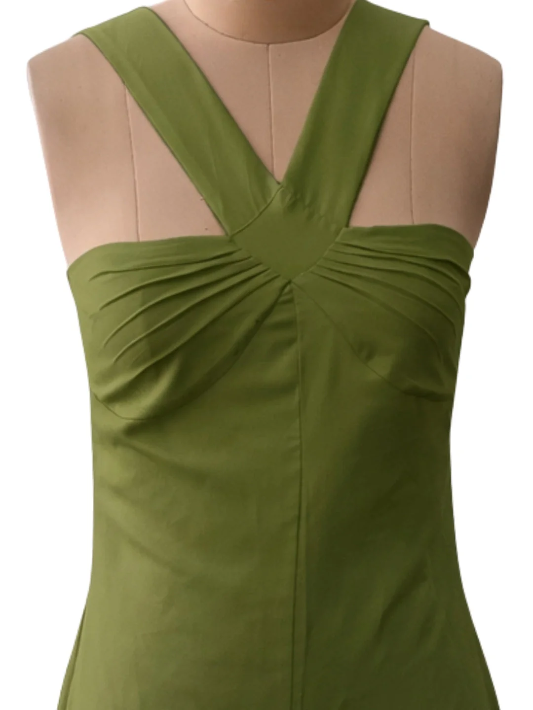 don't be basic Olive Solid Sleeveless Playsuit - Image 5