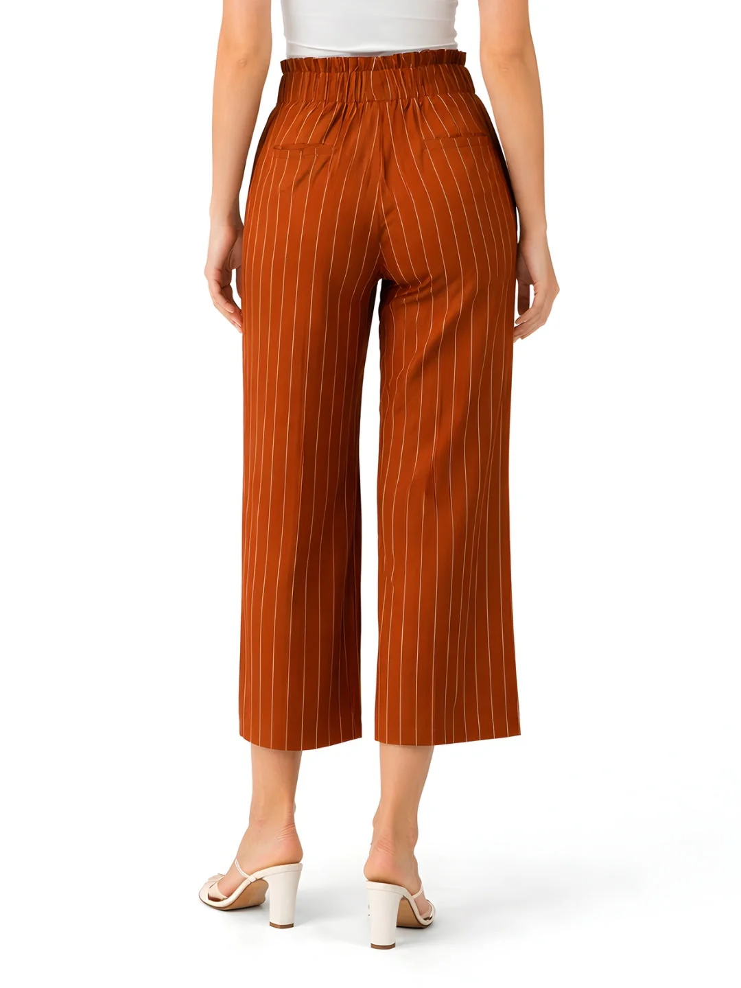 Brown Striped Trouser - Image 4