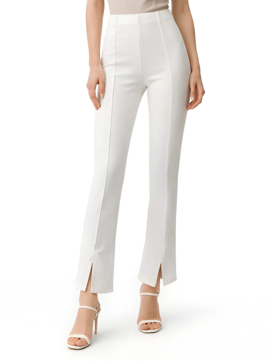 Off White Plain Trouser - Image 2
