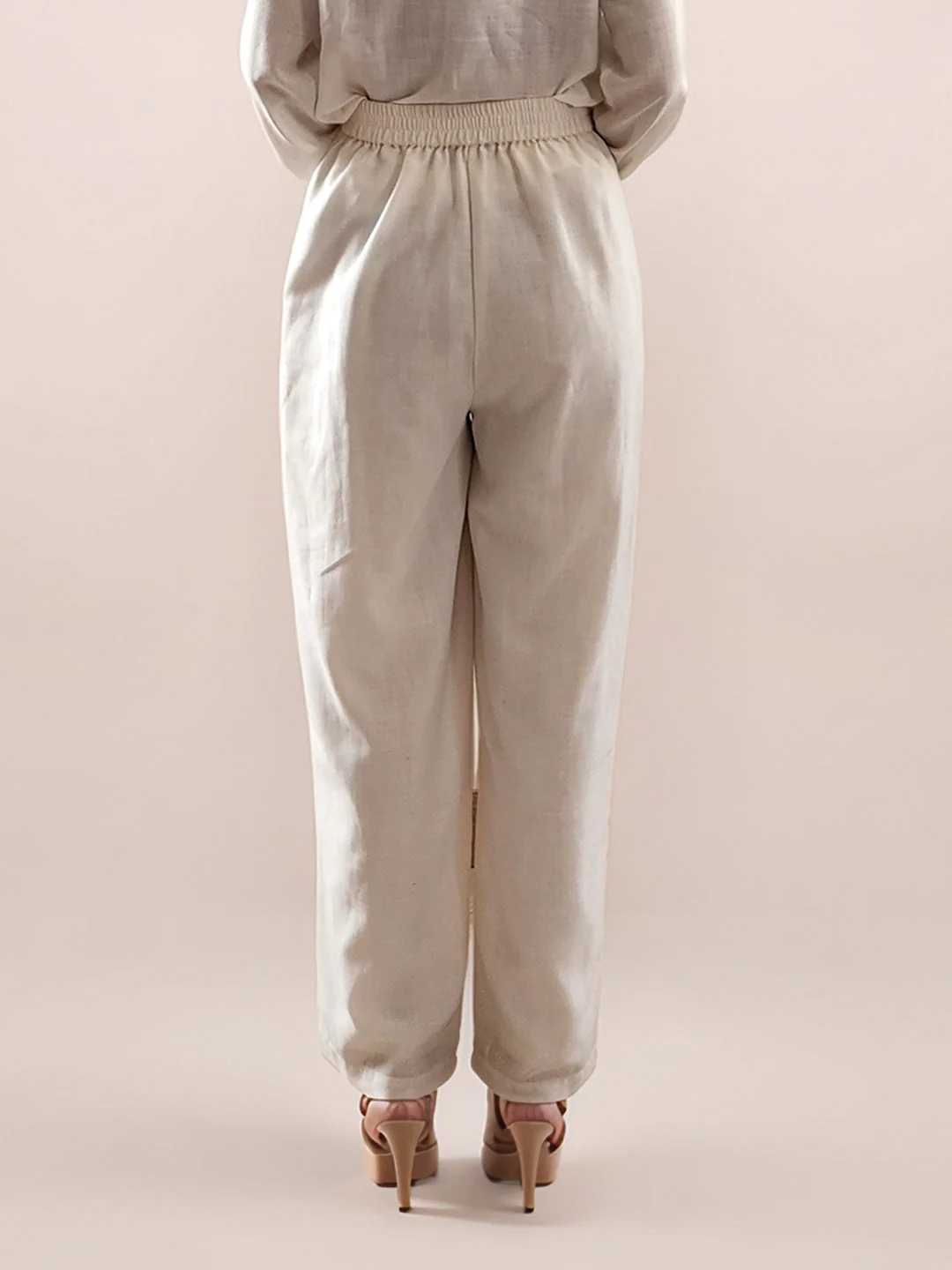 Multi-Colored Tropical Print Full Length Trouser - Image 4