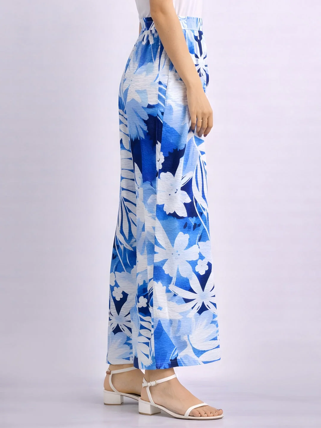 Multi Floral Trouser - Image 3