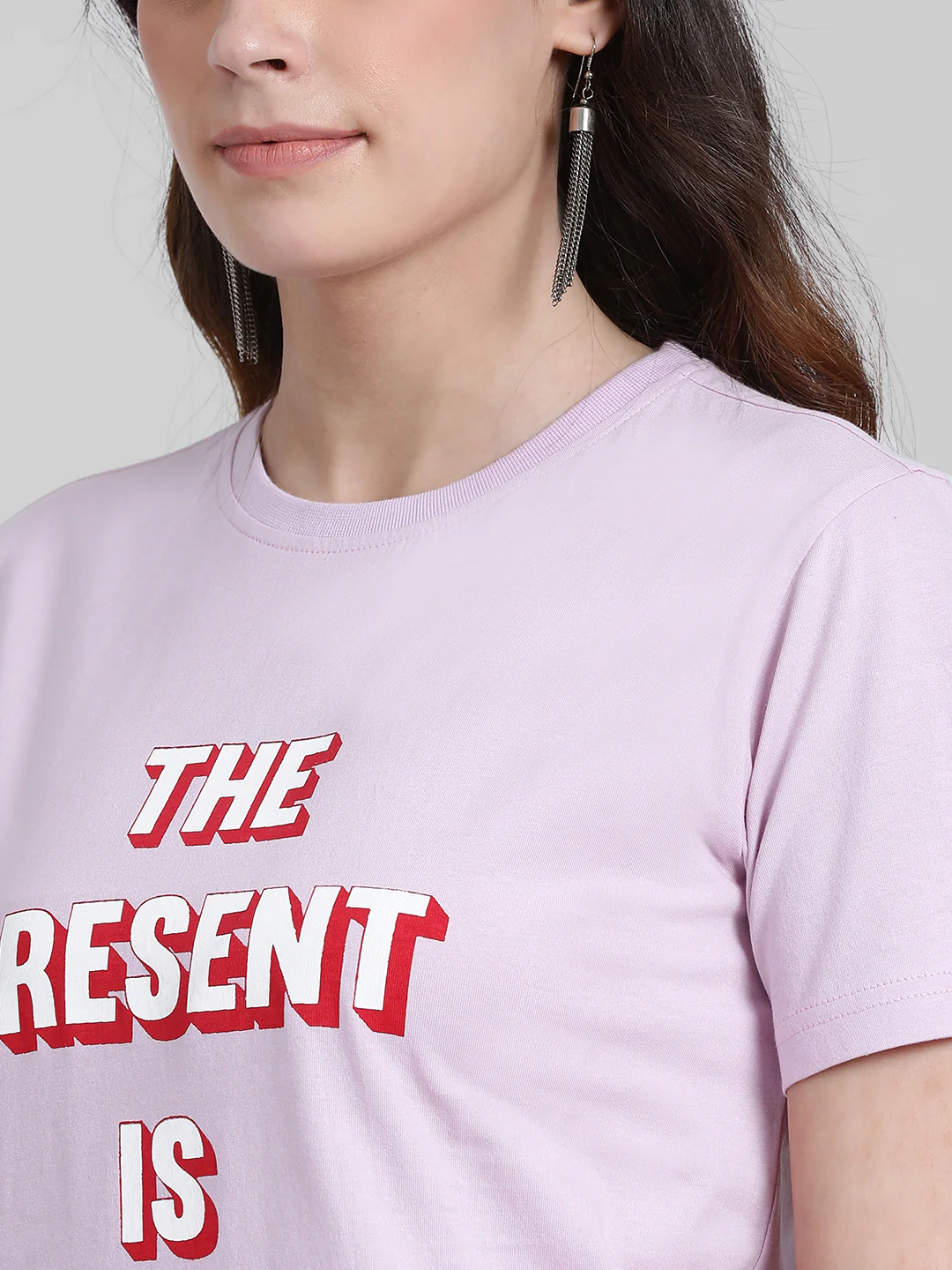 Pink Printed T-Shirt - Image 3