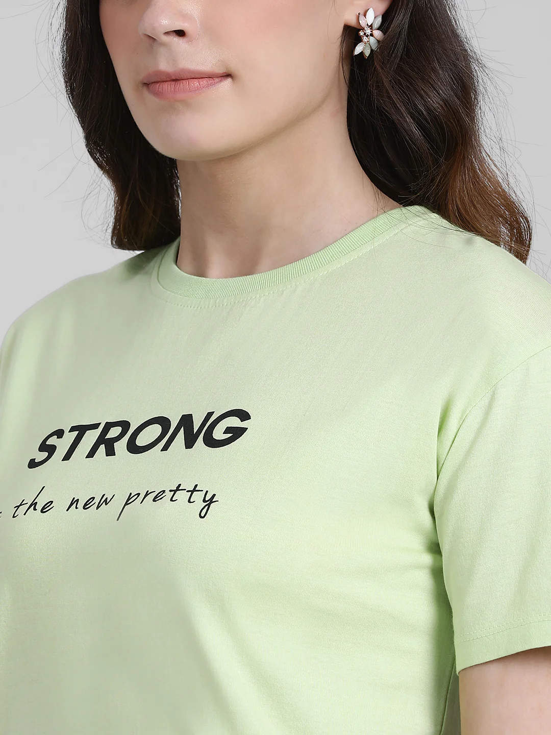 Green Printed T-Shirt - Image 4