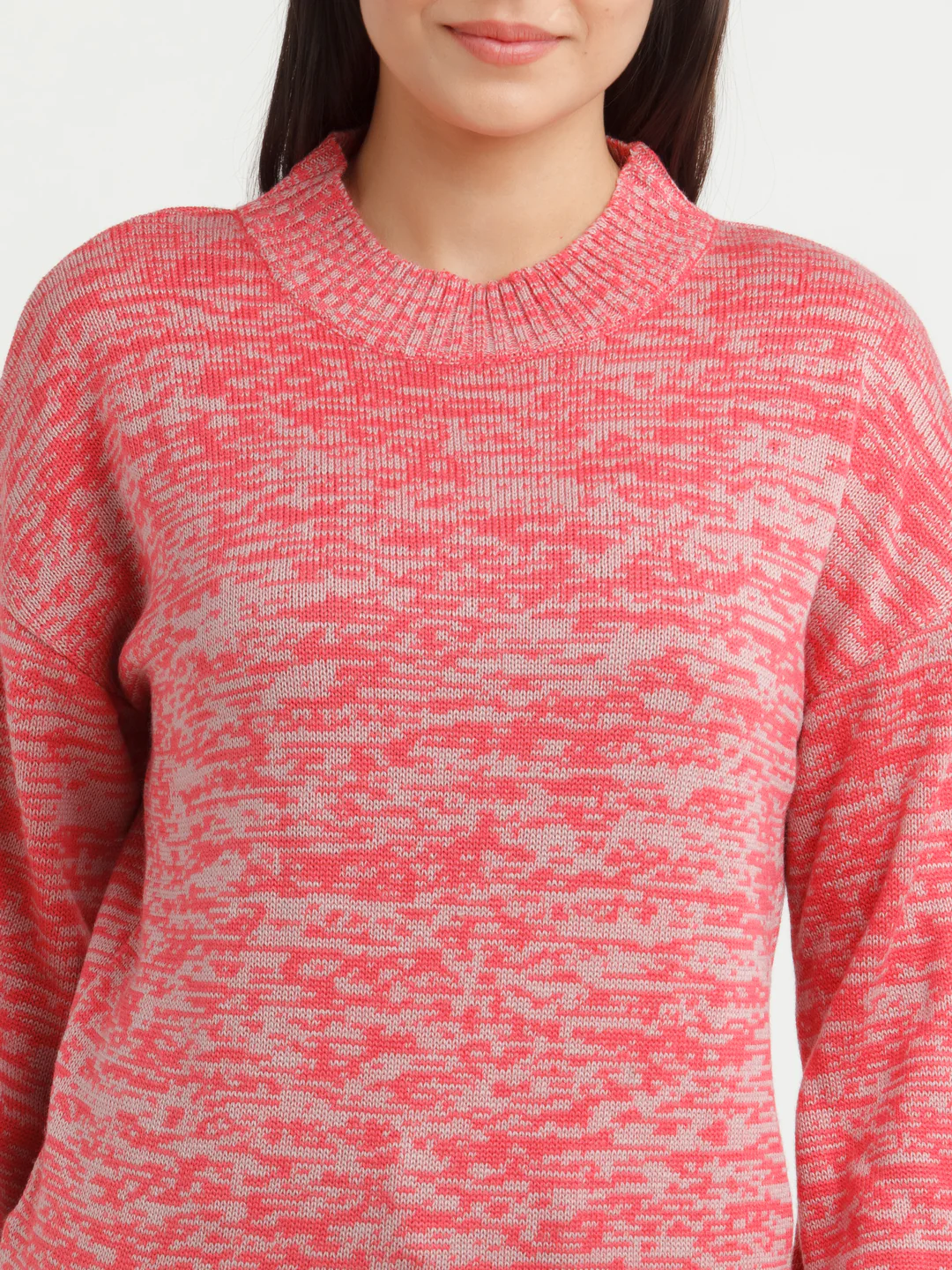 Multi Color Solid Sweater - Image 6