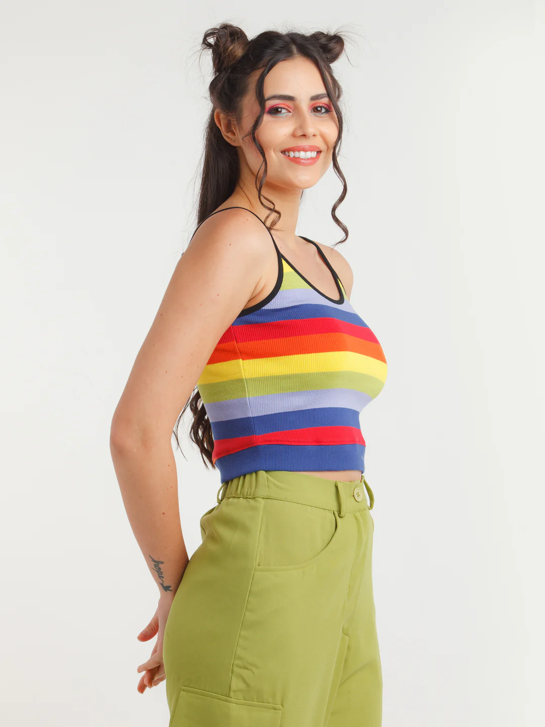 Multi Color Striped Top - Image 3