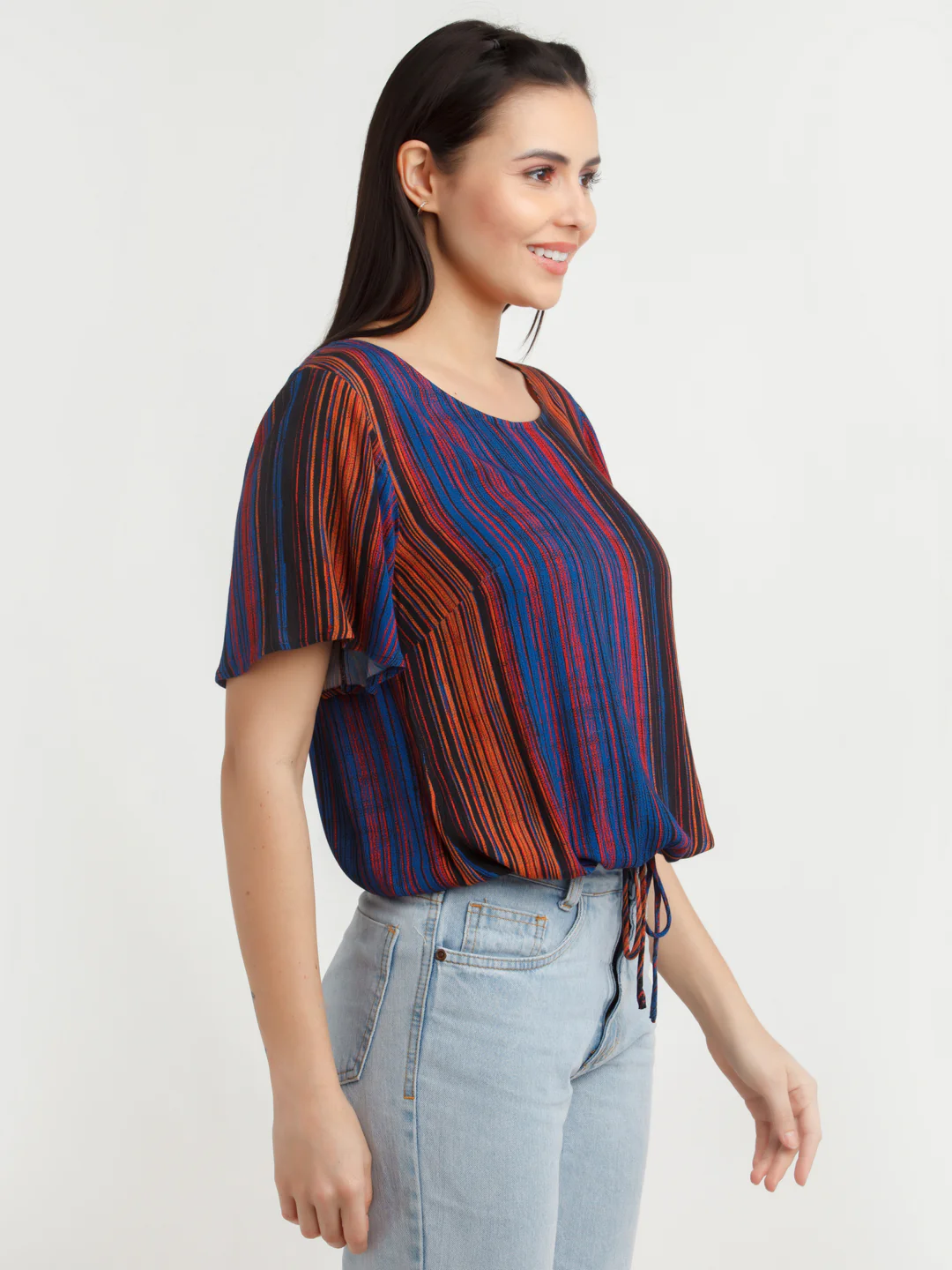 Multi Color Striped Top - Image 3