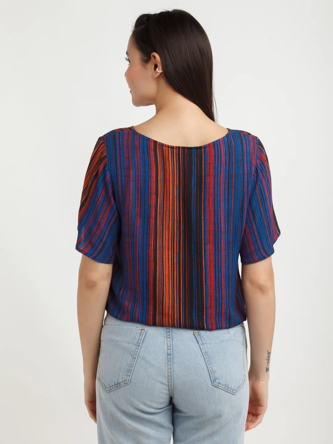 Multi Color Striped Top - Image 4