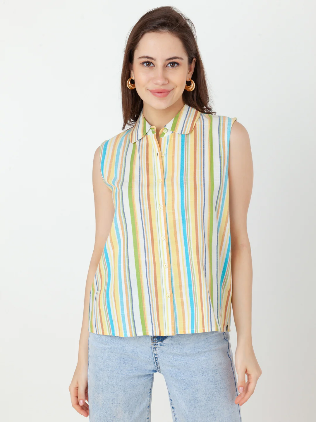 Multi Striped Regular Top - Image 2