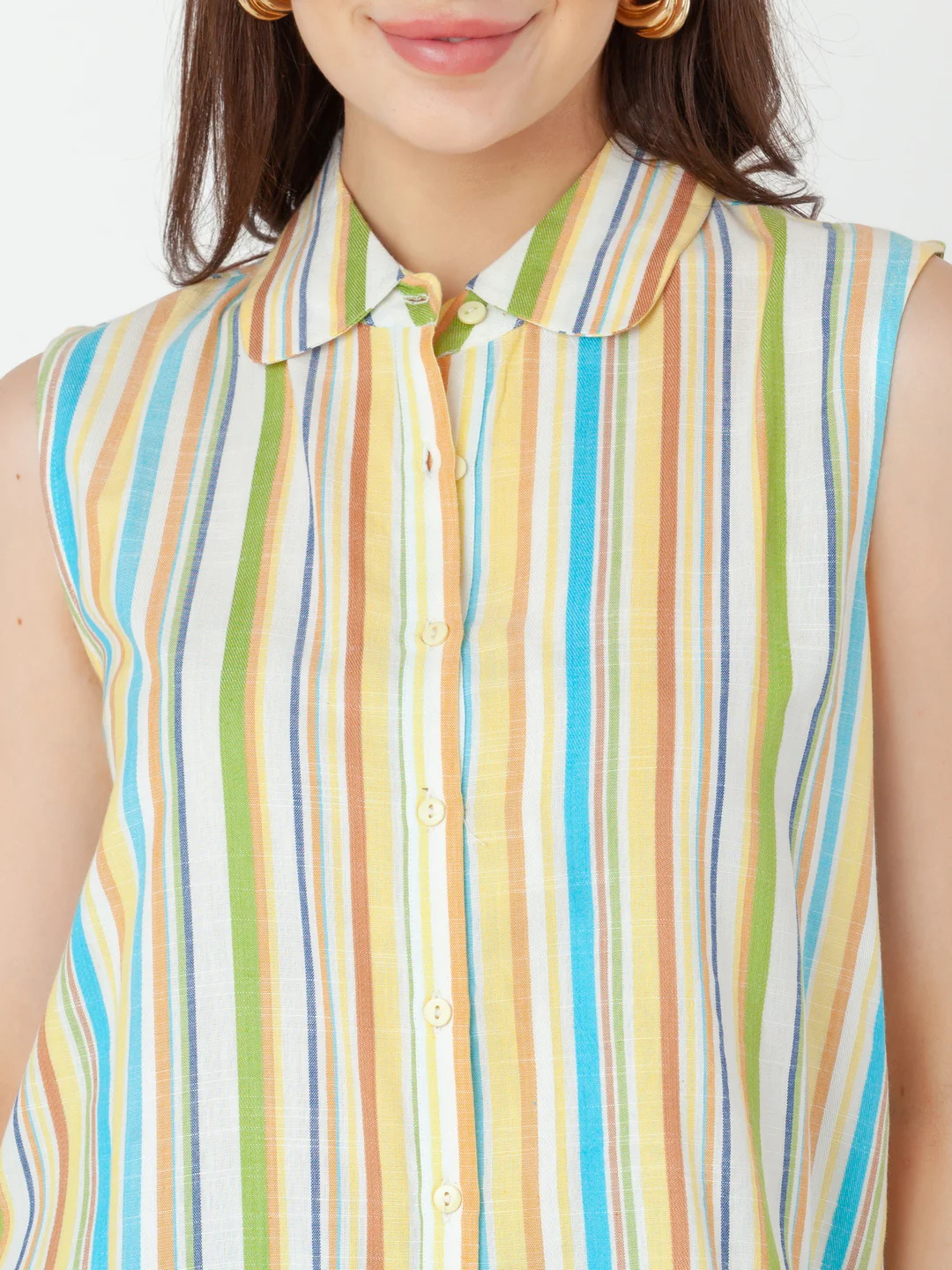 Multi Striped Regular Top - Image 6