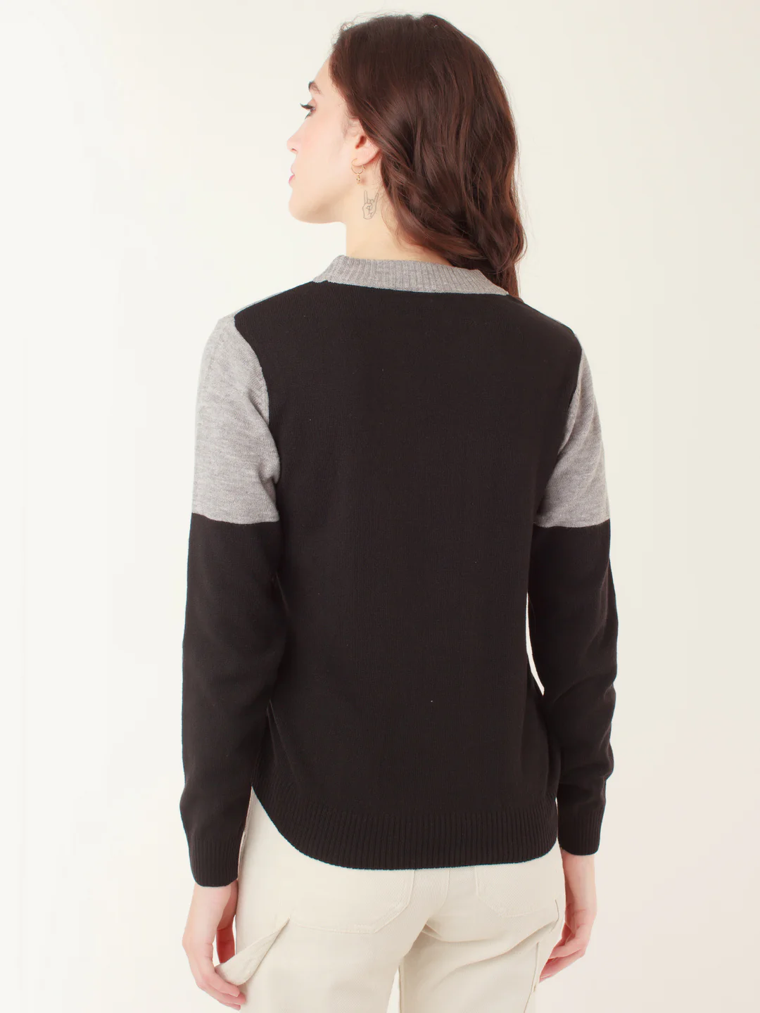 Multicolored Embellished Sweater - Image 4
