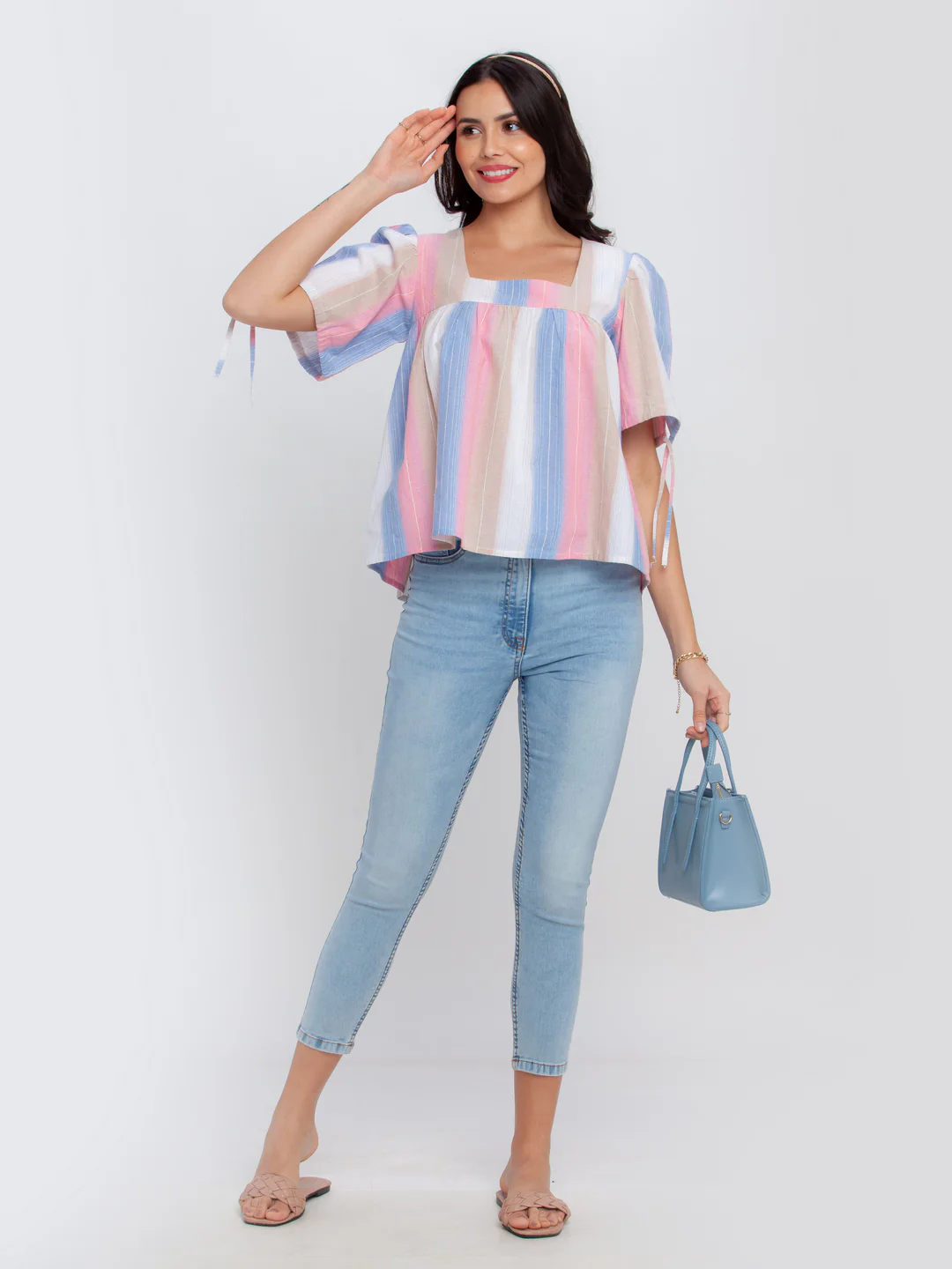 Multicolored Printed Top - Image 5