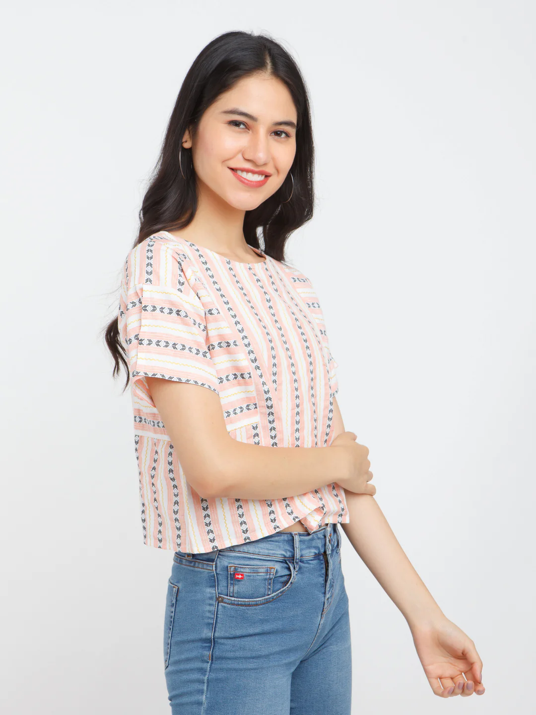 Multicolored Printed Top - Image 3